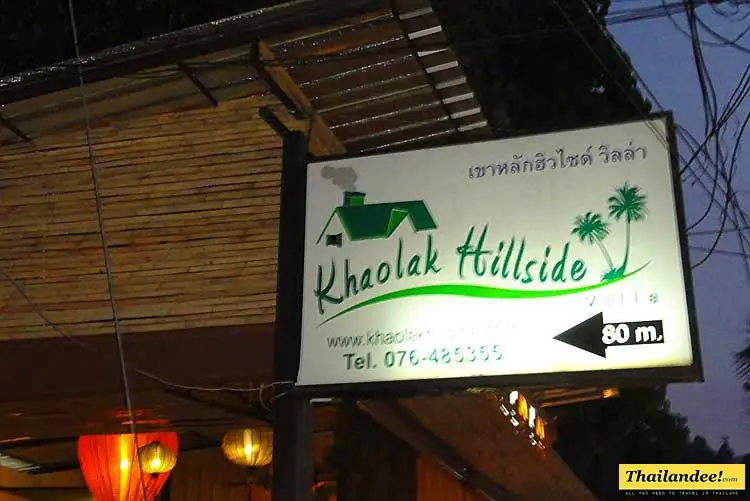 khao lak hillside villa