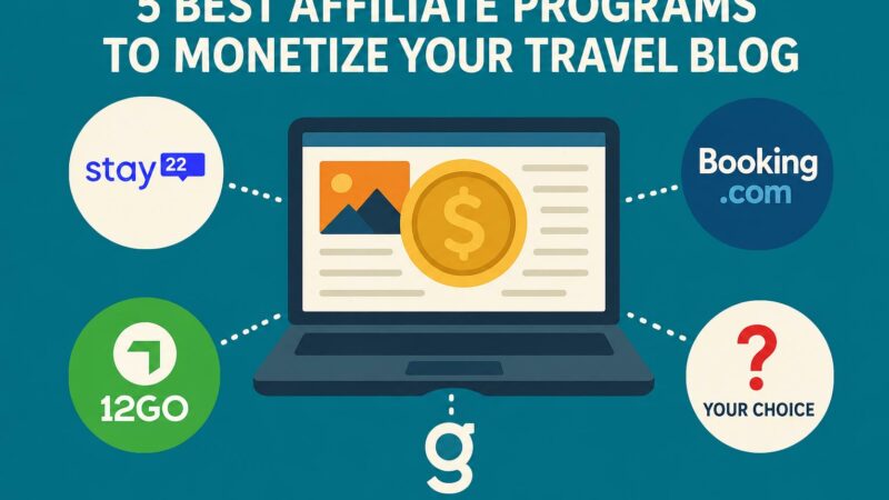 How to Monetize a Travel Blog in 2026: Best Affiliate Programs to Earn Money