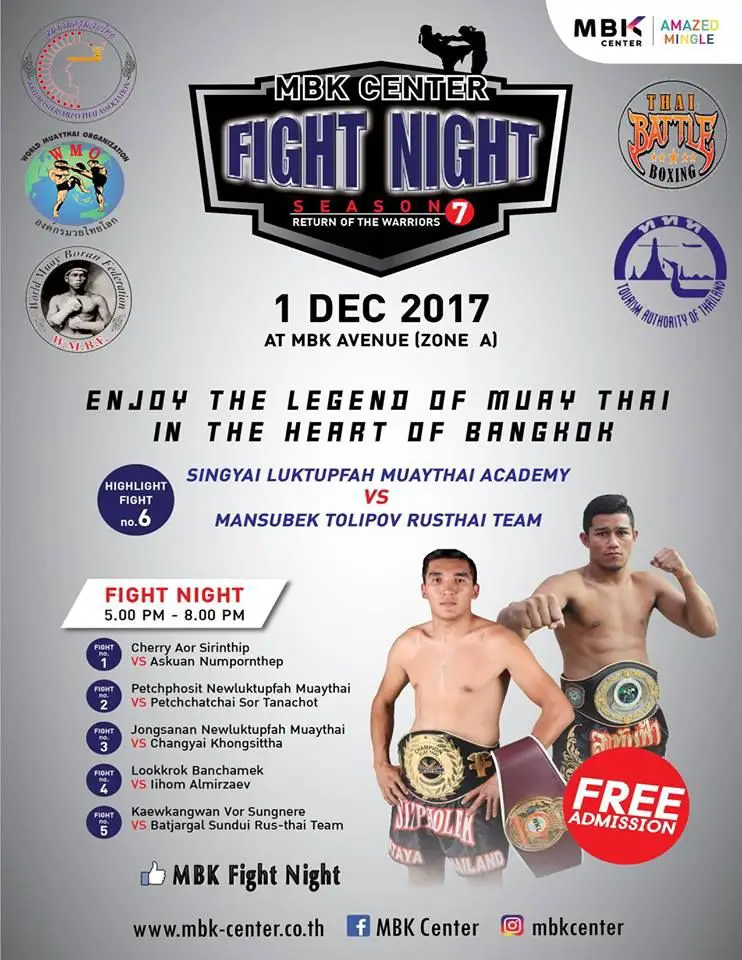 muay thai mbkbangkok