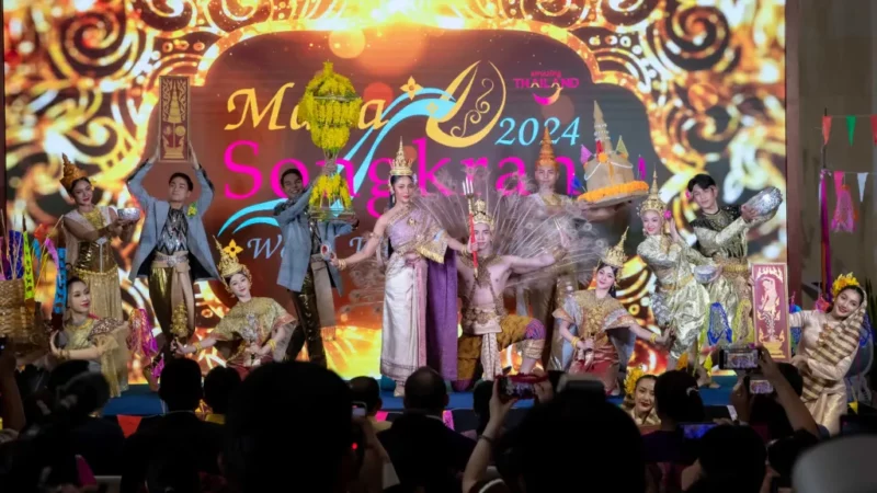 Le Maha Songkran World Water Festival 2024: Bangkok fête le Nouvel An Thaï en grand !