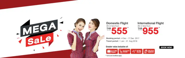 promo vols interieurs thailande