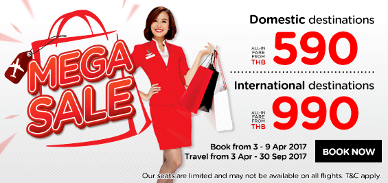 promo vols domestiques thailande