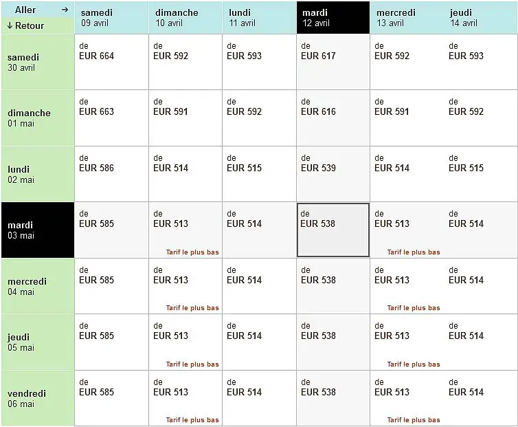 Avion aps cher thailande