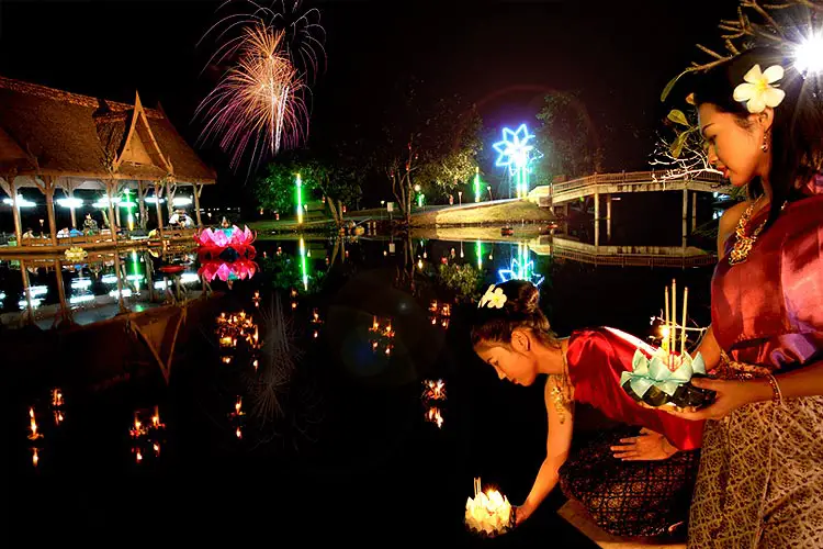 ayutthaya loy krathong 2017