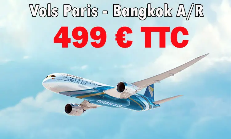 promotion aion thailande billet à 499 euros