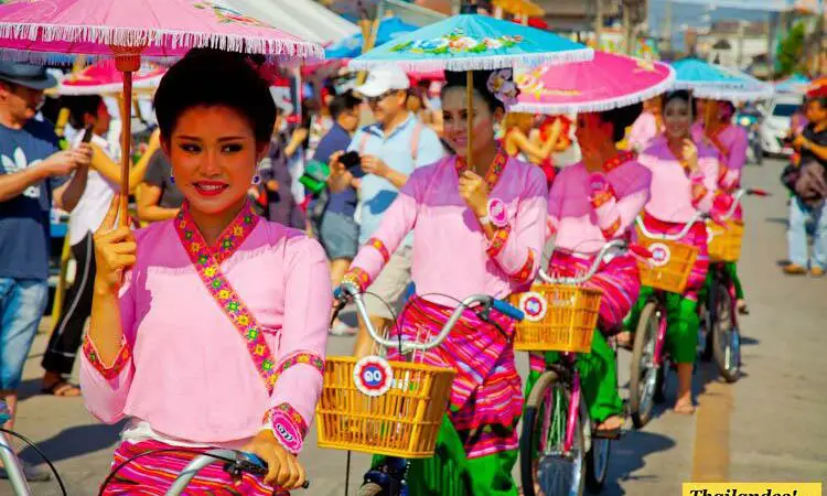 Programme du festival des ombrelles à Bo Sang près de Chiang Mai 2026