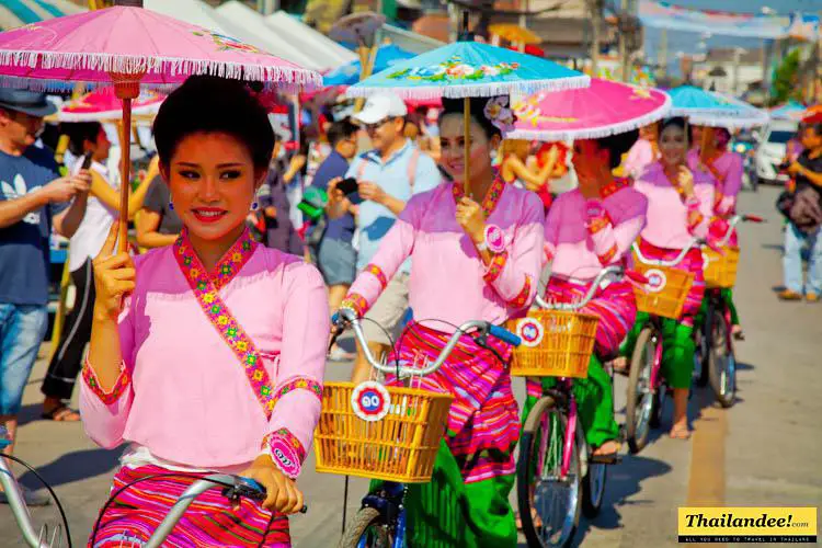Programme du festival des ombrelles à Bo Sang près de Chiang Mai 2026