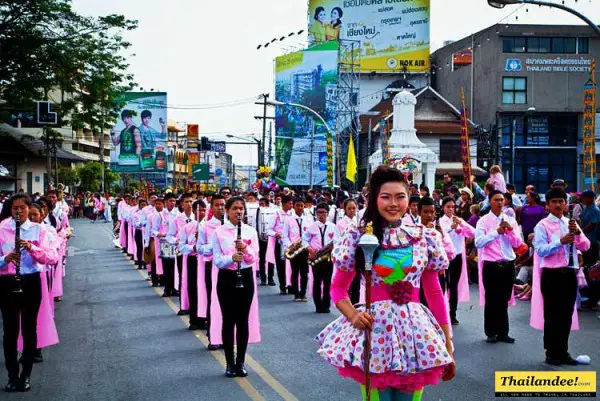 Chiang mai fete des fleurs