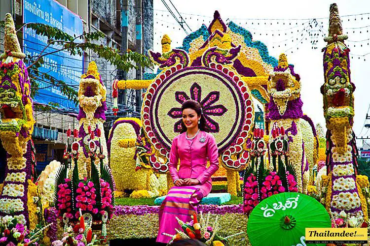 Fete des fleurs chiang mai