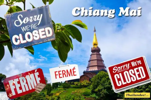 fermeture hotels chiang mai