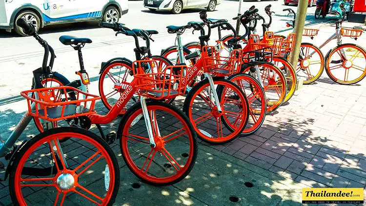 vélos partagés chiang mai