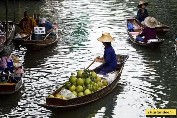 Damnoen Saduak Thailande