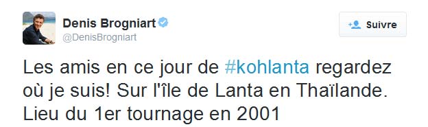 Denis Brogniart Koh Lanta 2016