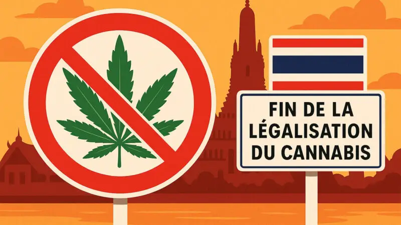 La Thaïlande fait volte-face sur le cannabis : fin de l’usage récréatif confirmé