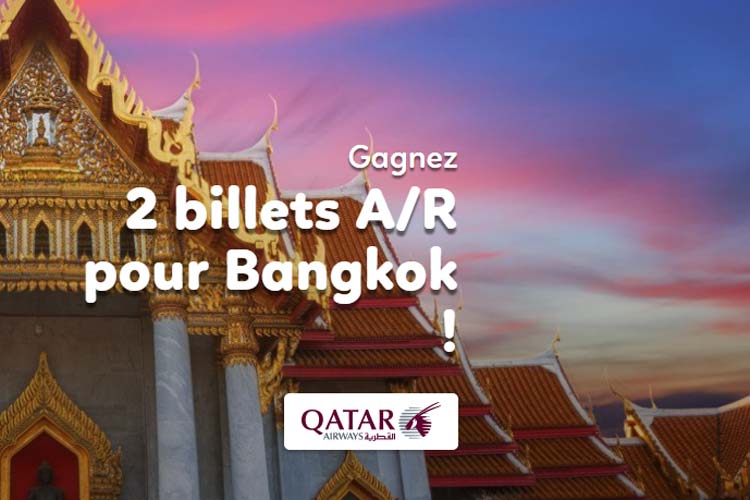 gagner voyage thailande