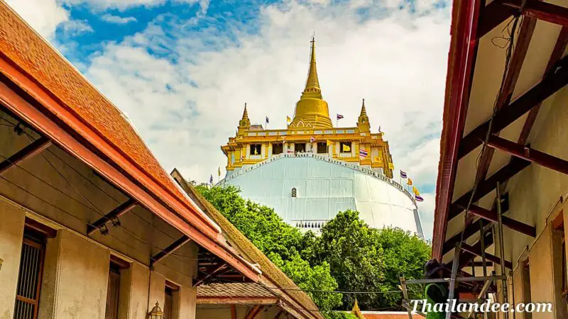 Walking Tour dans le quartier du Temple de la Montagne Dorée à Bangkok