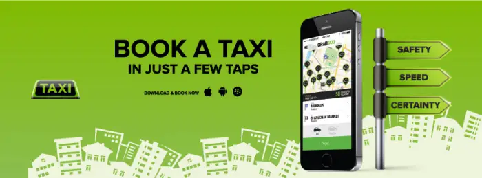grab taxi thailande