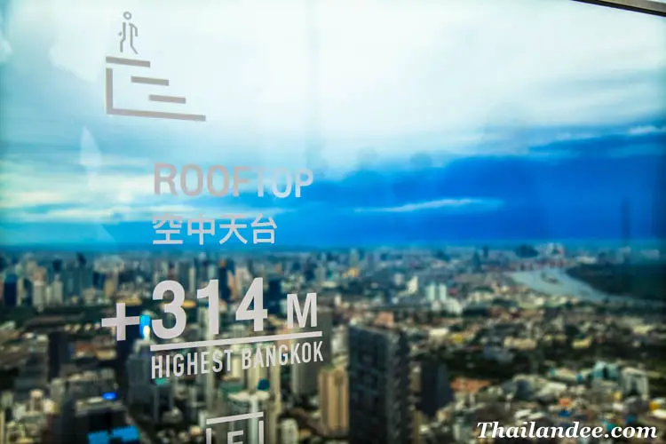 plus haute vue bangkok