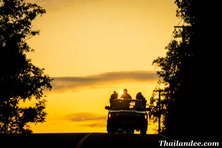 night safari Khao Yai Thailande