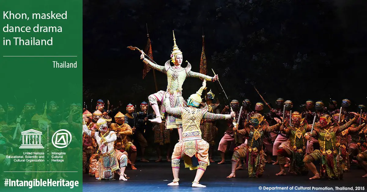 khon theatre thailande