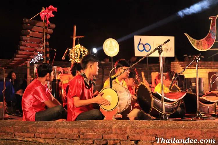 musiciens thai sukhothai
