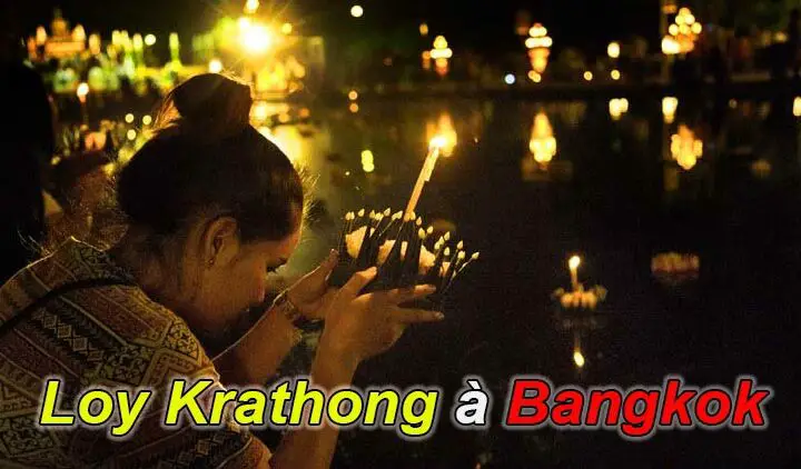 Loy Krathong à Bangkok