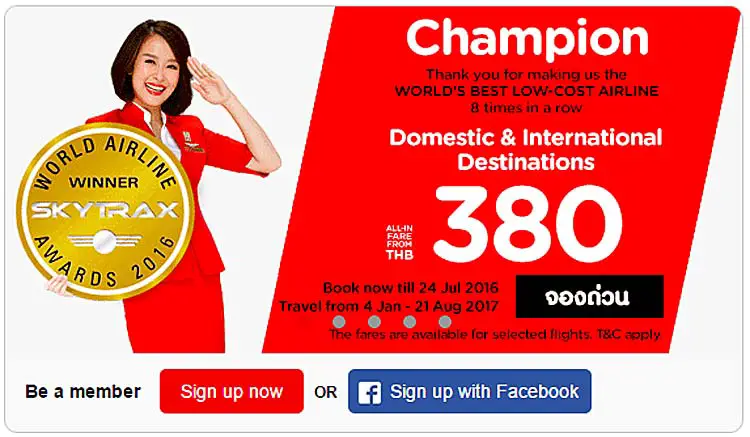 cheap domestic flights thailand