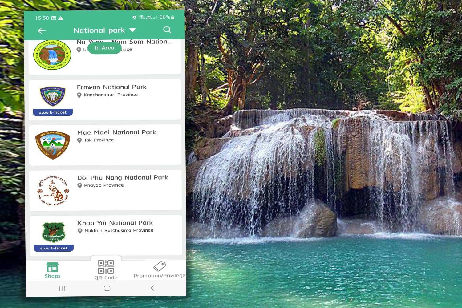 Comment réserver et payer vos entrées pour les parcs nationaux de Thaïlande avec l’application QueQ ?