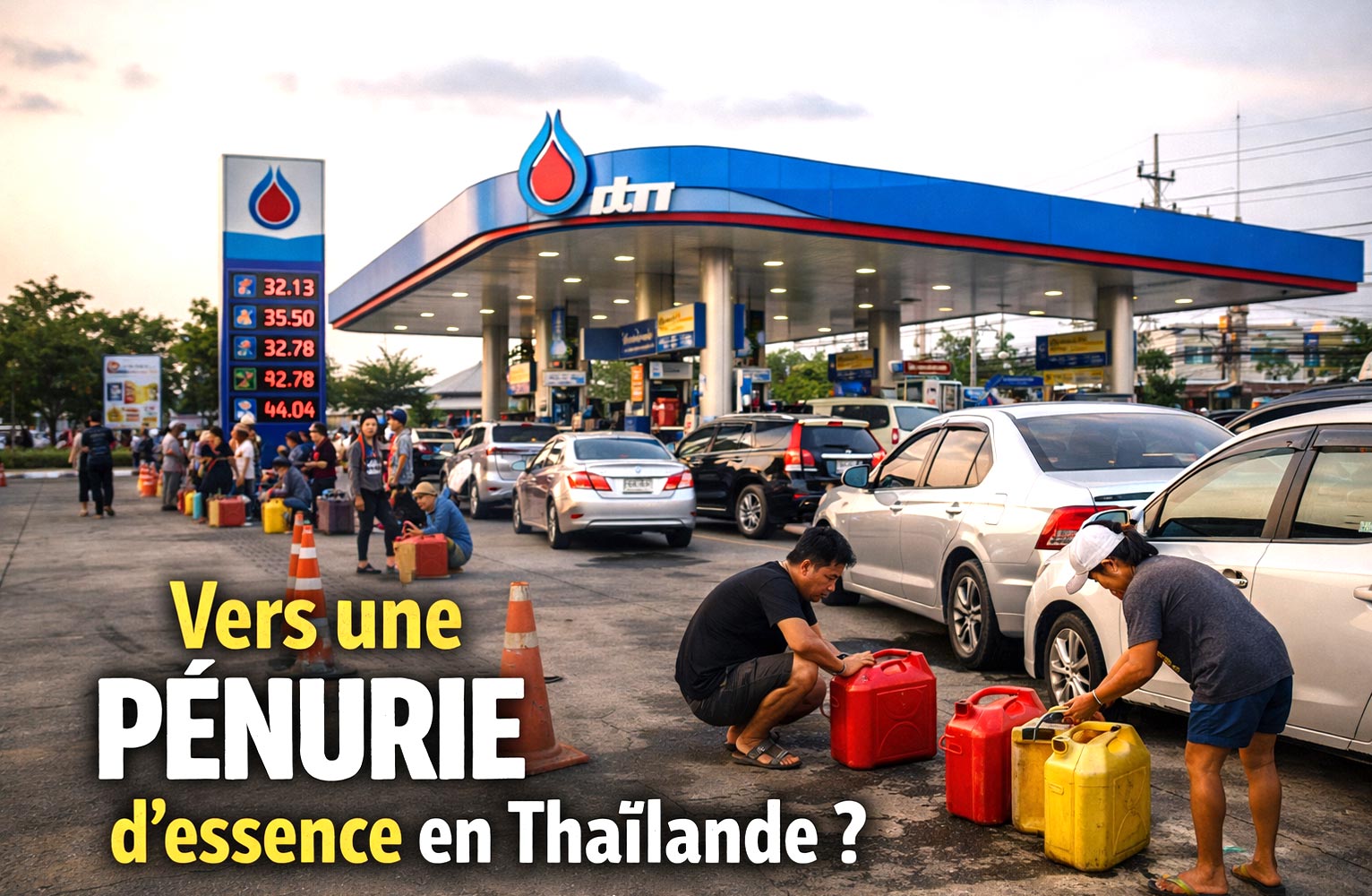 Va-t-on vers une pénurie d’essence en Thaïlande ?