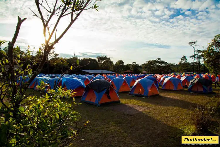 camping  phu kradueng thailande