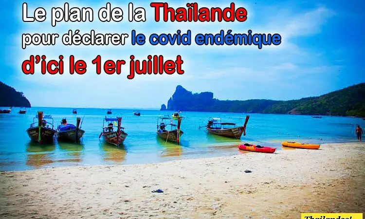 plan déclaration covid-19 endémique en Thaïlande