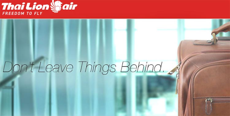 lion air thailande poids bagage
