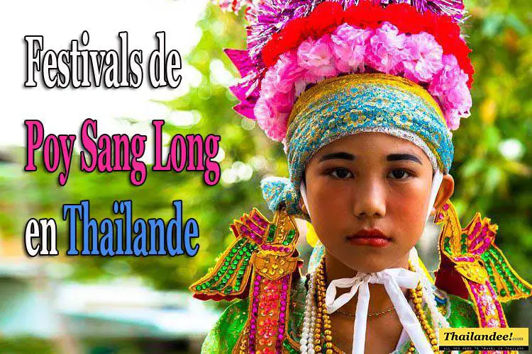 Poy Sang Long festival Thaïlande