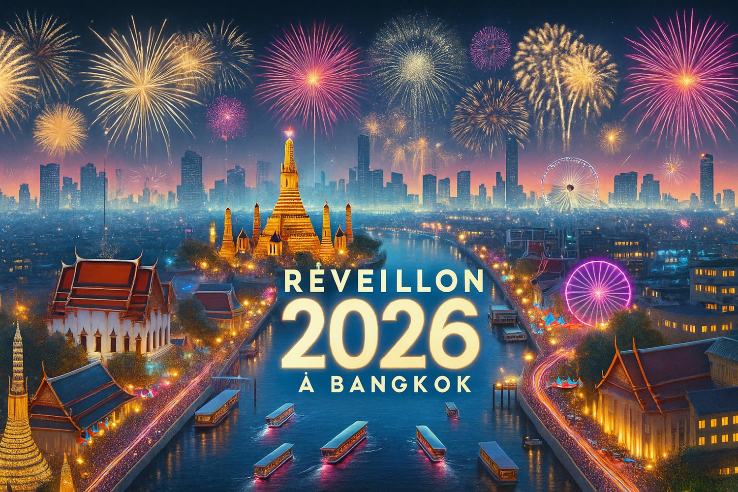 où fêter le nouvel an 2026 à bangkok ?