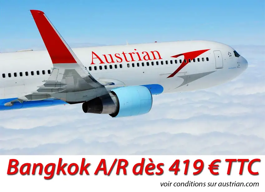 promo avion paris bangkok