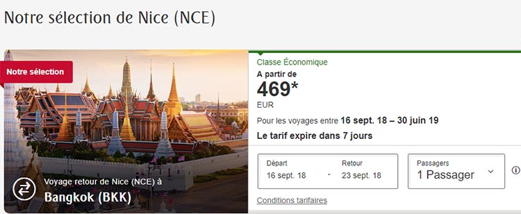 avion nice - bangkok