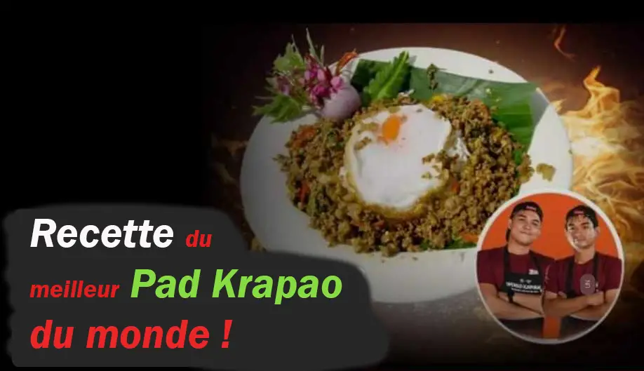 Recette du meilleur Pad Krapao du monde