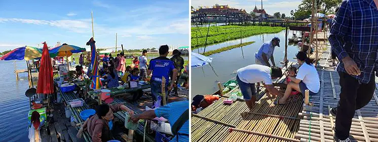 saphan kong floating market thailande