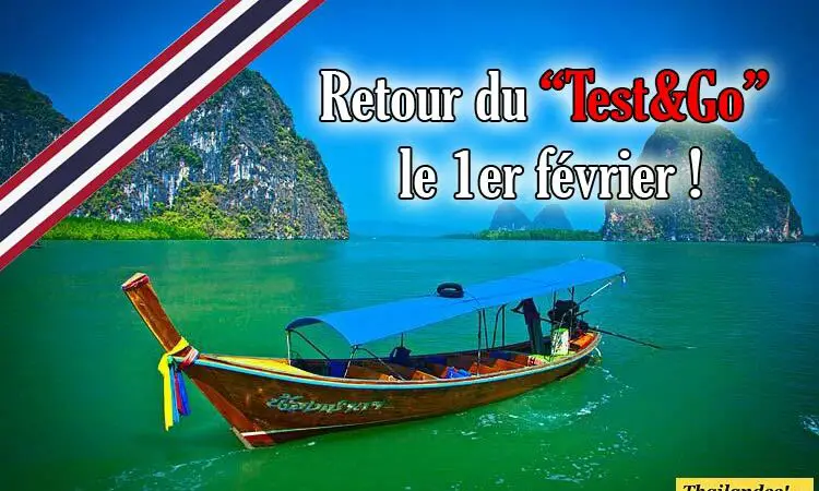 retour test&go en thailande