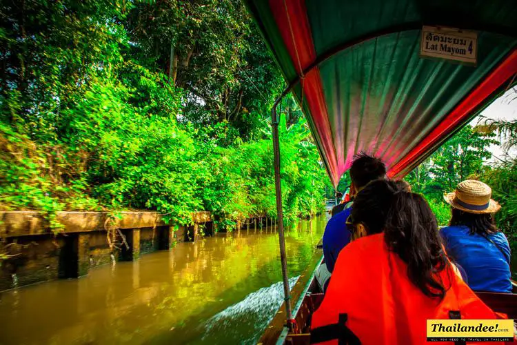 balade bateau klong bangkok