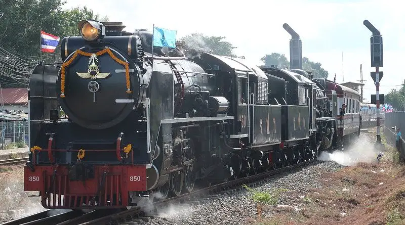 train vapeur bangkok ayutthaya