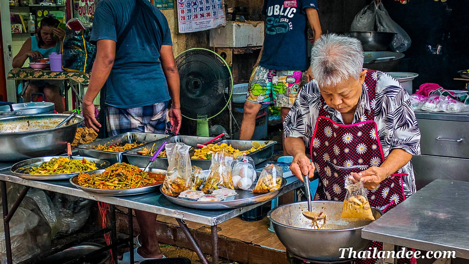 marché local bangkok