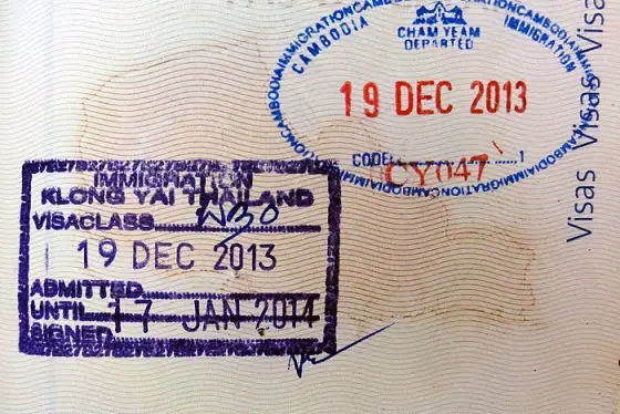 Visa Thailande
