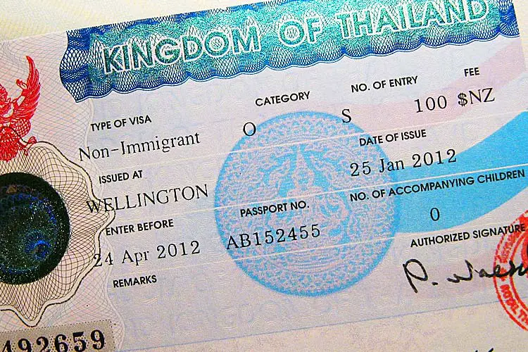 visa thailande