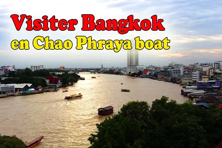 visiter bangkok en bateau