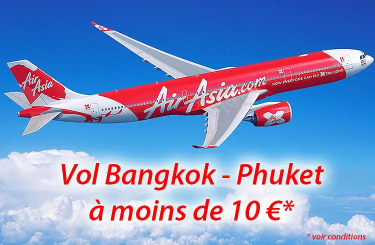 avion bangkok phuket 10  euros