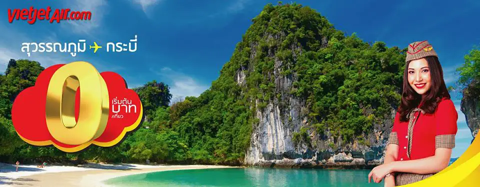 avion pas cher bangkok krabi