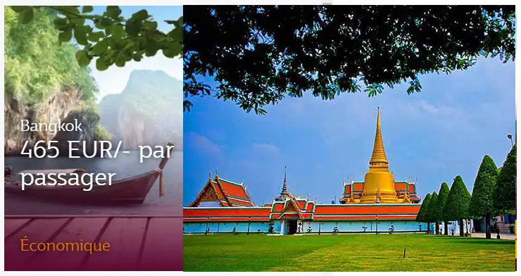 avion pas cher nice bangkok