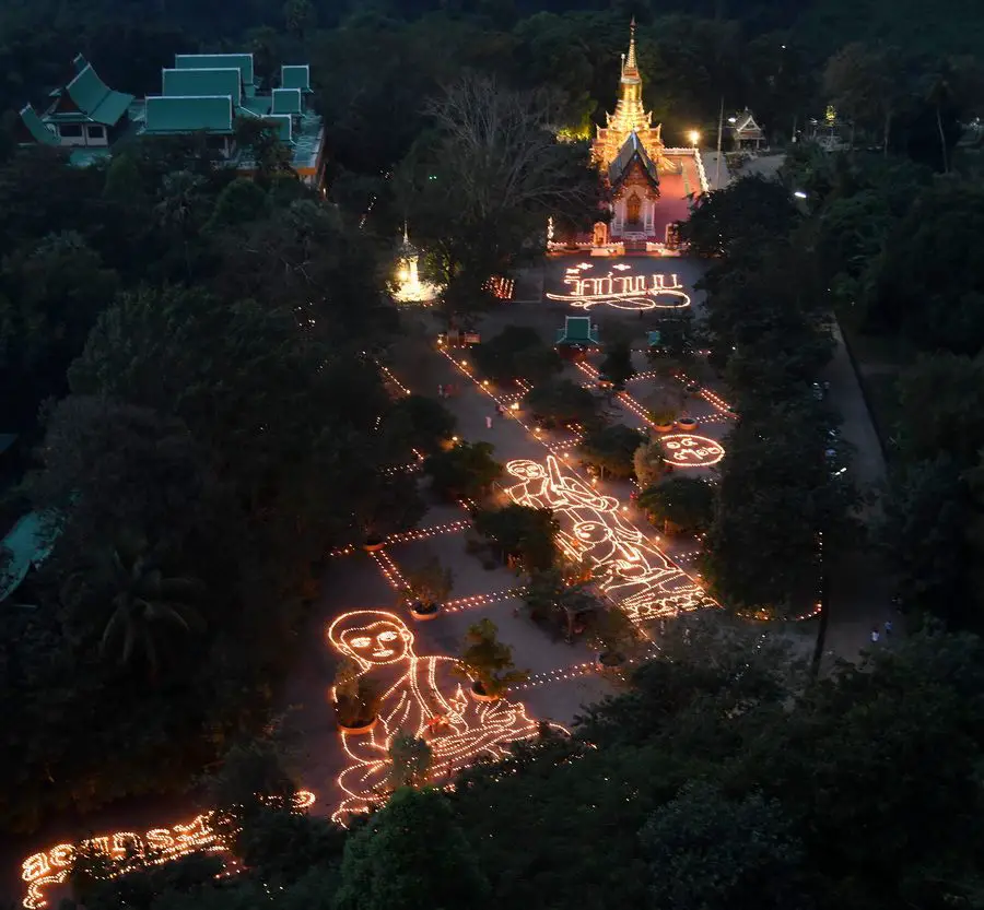 Wat Tha khanun thong pha phum thailande