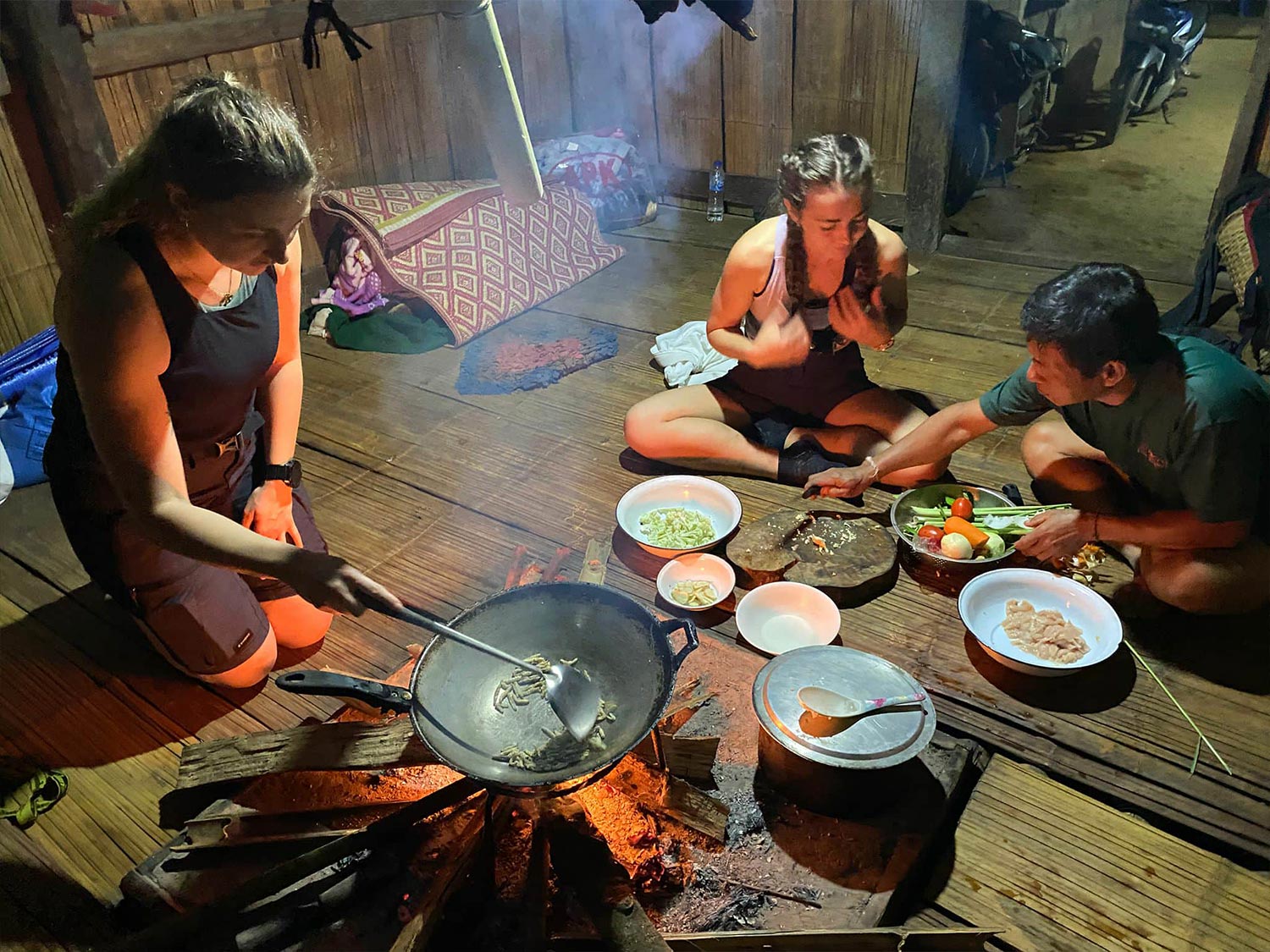 overnight immersive stay with the lahu people in chiang rai